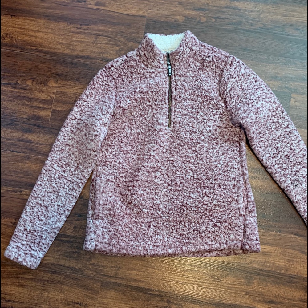 Quarter Zip Sherpa